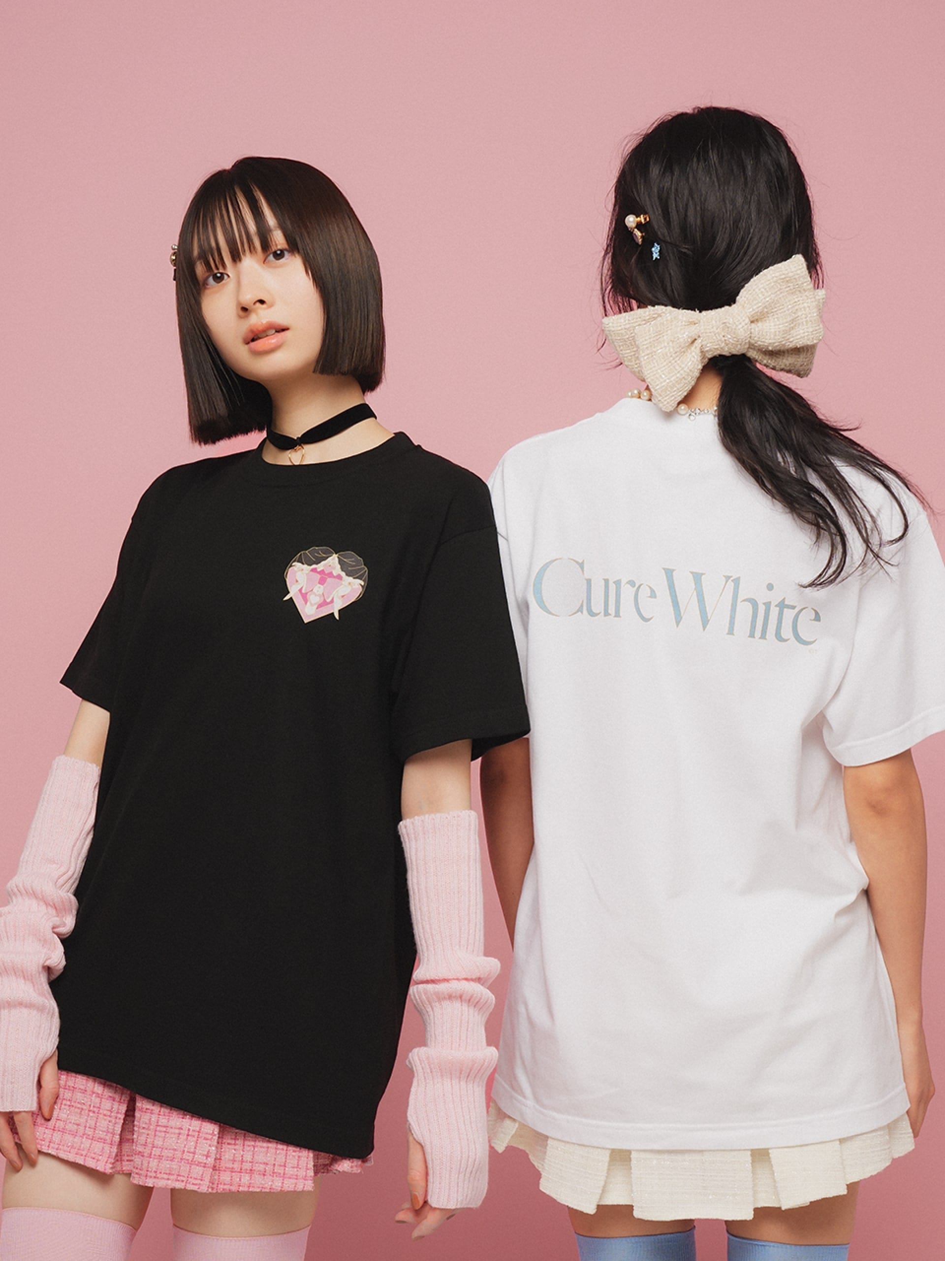 超希少❤︎HuGっと！プリキュア❤︎フルカラープリントTシャツ2種❤︎総揃いTシャツ❤︎ Amazon.co.jp: ハートキャッチプリキュア!tシャツ半袖丸首夏の